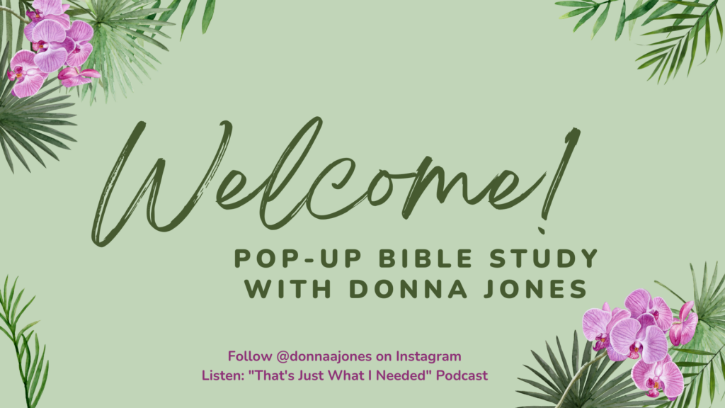 Donna Jones – Popup Bible Study – Isaiah 40