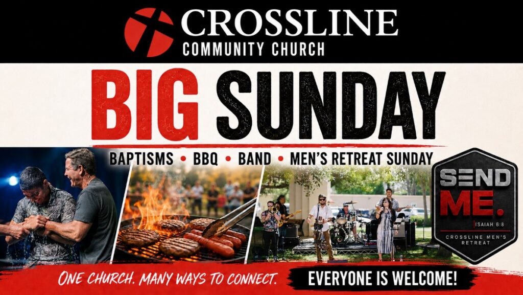 Men’s Retreat Sunday – Baptisms, BBQ & Band!